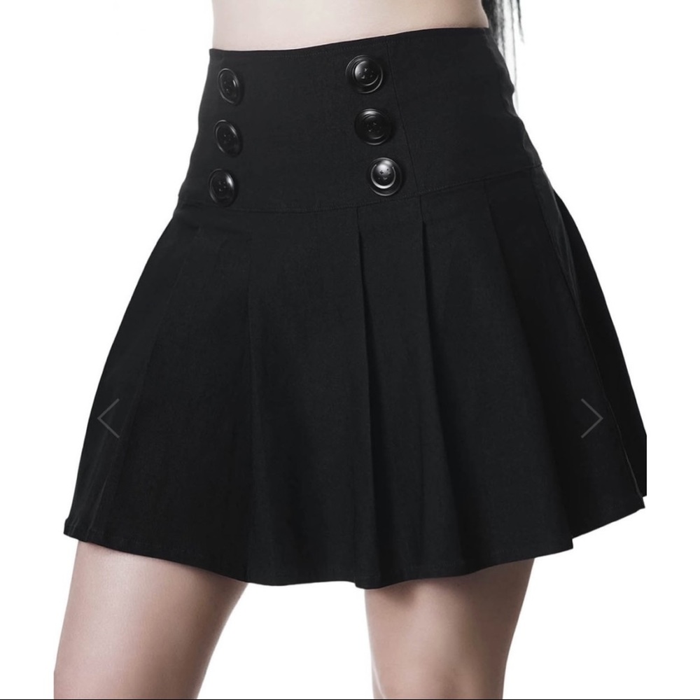 Killstar Tsukiko Pleated Skirt